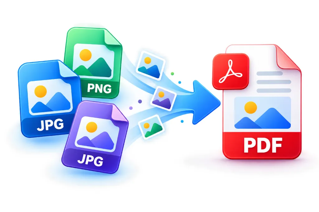JPG and PNG Images Merging into PDF