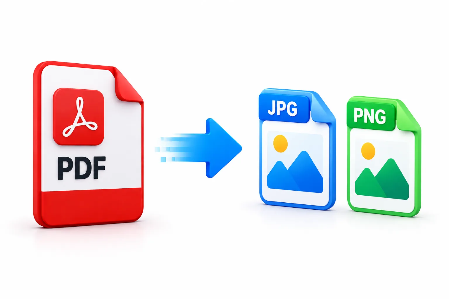 PDF to Image Conversion High Resolution